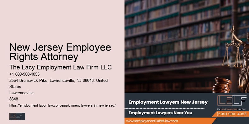 NJ lawyer for employment law