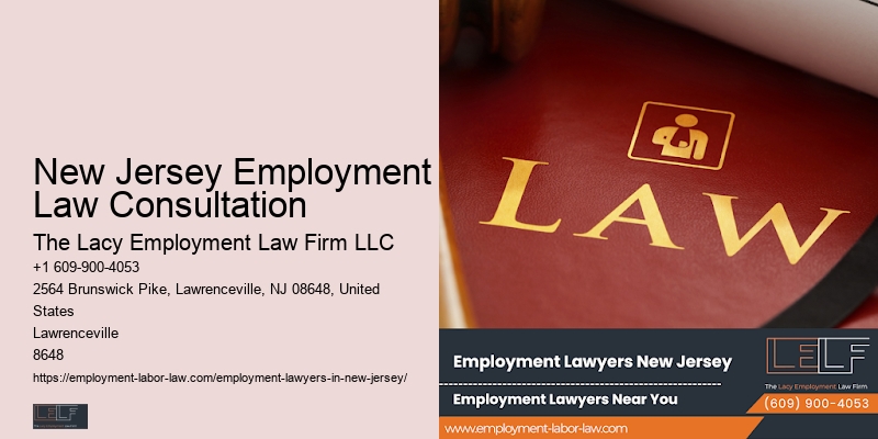 NJ employment law representation