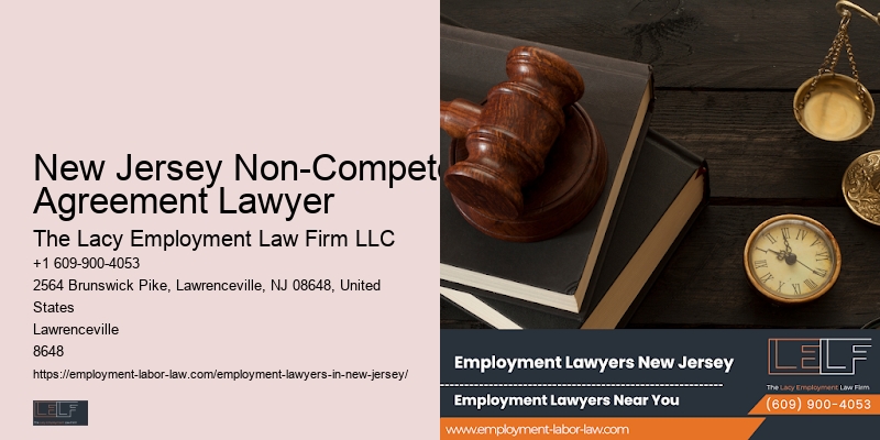 New Jersey Non-Compete Agreement Lawyer workplace discrimination lawyer success