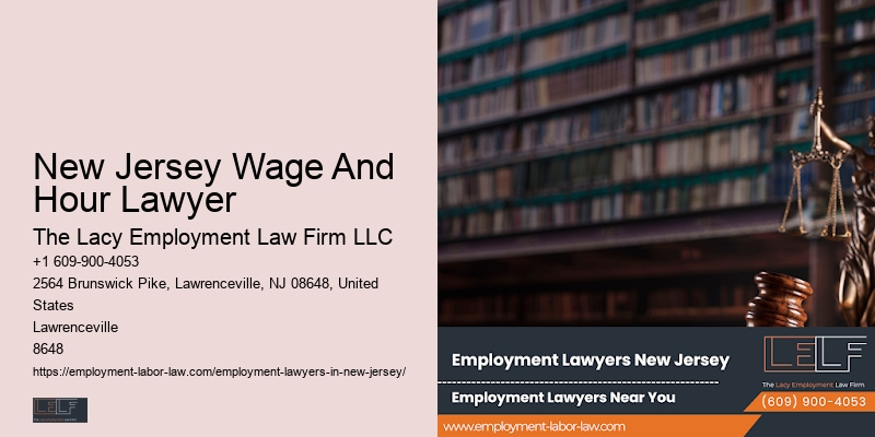 NJ Overtime Pay Lawyer