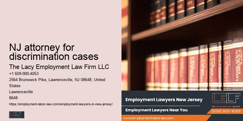 NJ attorney for discrimination cases wage and hour lawyer success tips