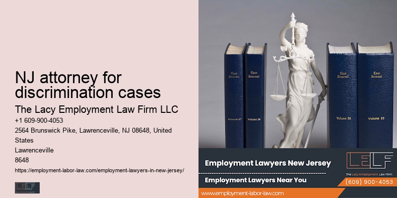 Employee legal representation in NJ