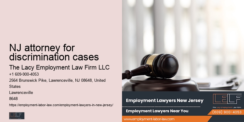 NJ employment law expert advice