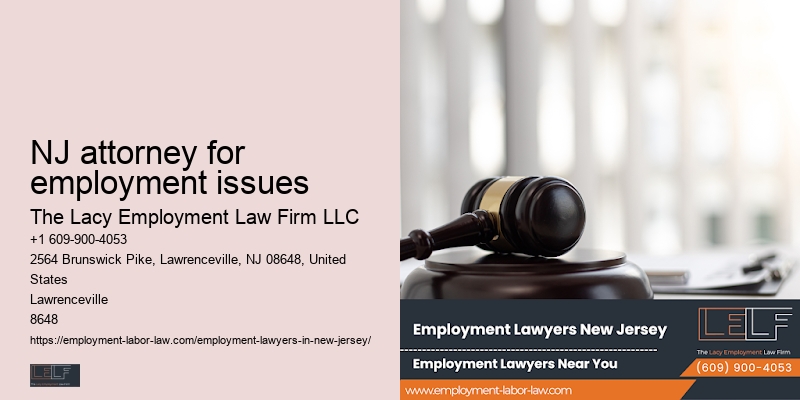 NJ attorney for employment issues