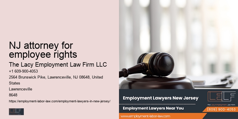 NJ attorney for employee rights