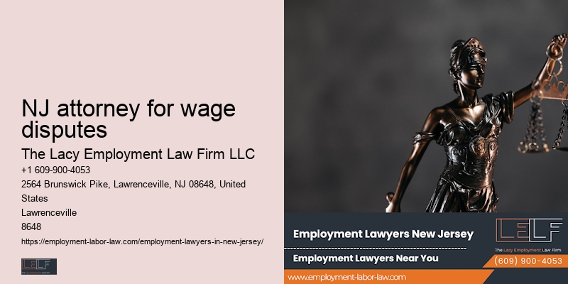 NJ workplace legal consultation