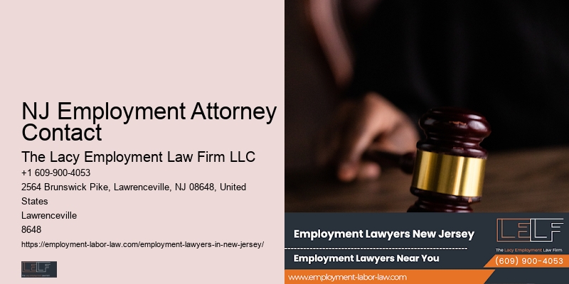 NJ Employment Lawyer Near Me