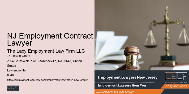 Employment law attorney in NJ Employment Contract Lawyer