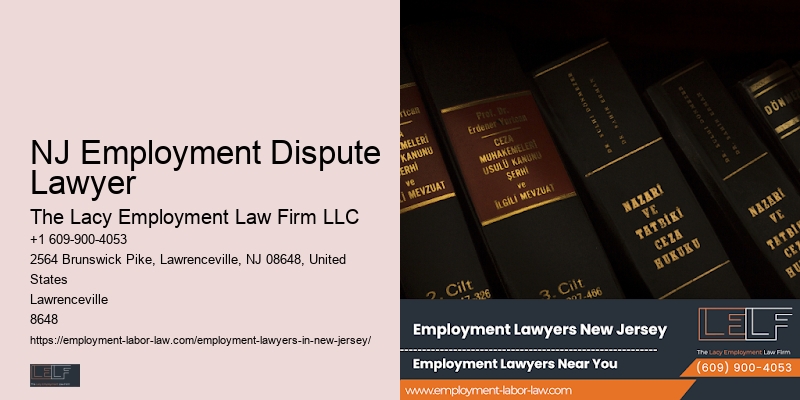 Employment law defense lawyer NJ