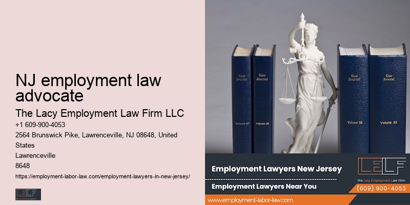 NJ wrongful termination attorney recommendations