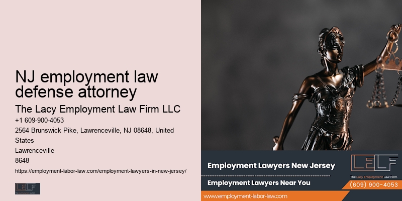 Experienced NJ wrongful termination attorney