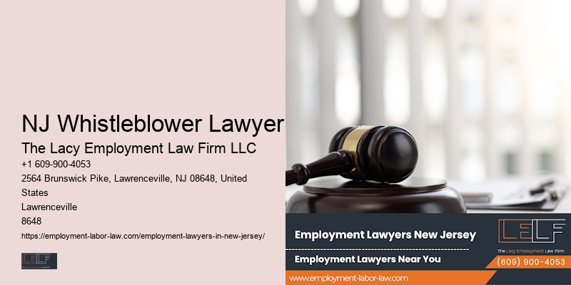 NJ Whistleblower Lawyer