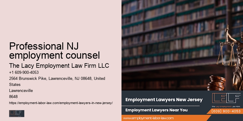 Whistleblower legal services NJ