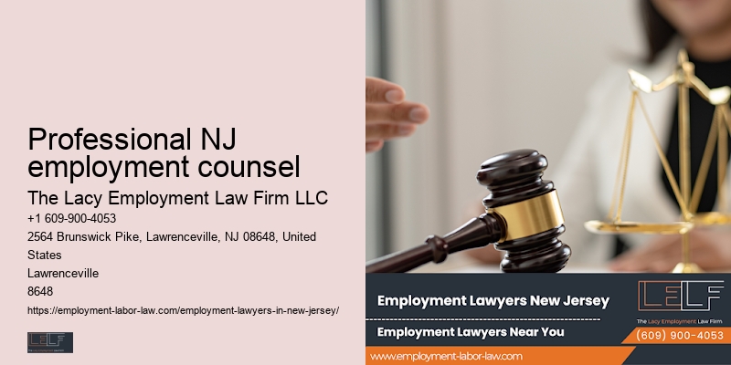 ratings for Professional NJ employment counsel employment law attorney