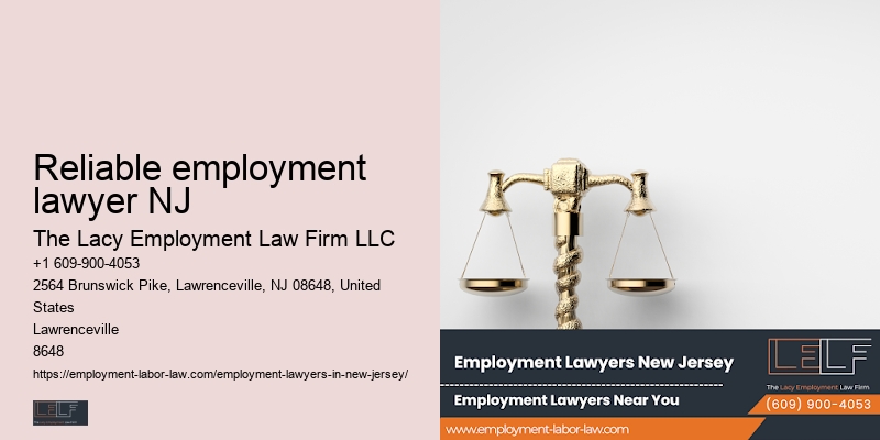 NJ employment contract lawyer legal support