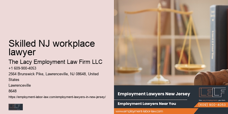 Top employment law firm Skilled NJ workplace lawyer legal solutions