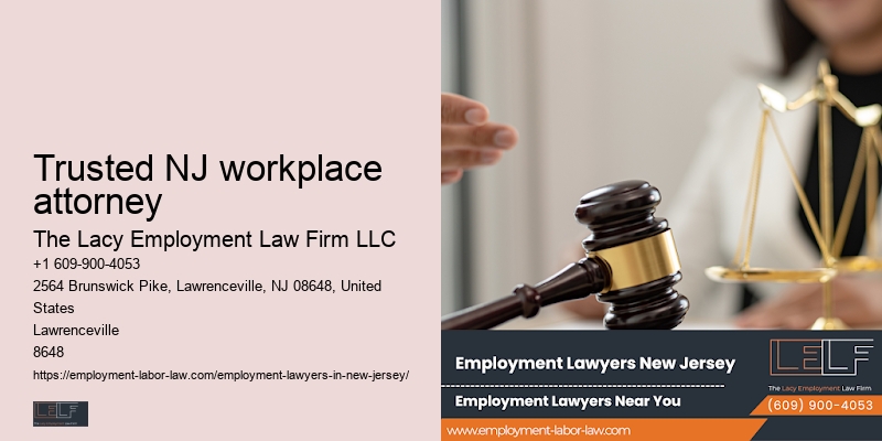Trusted NJ workplace attorney Workplace Discrimination Lawyer