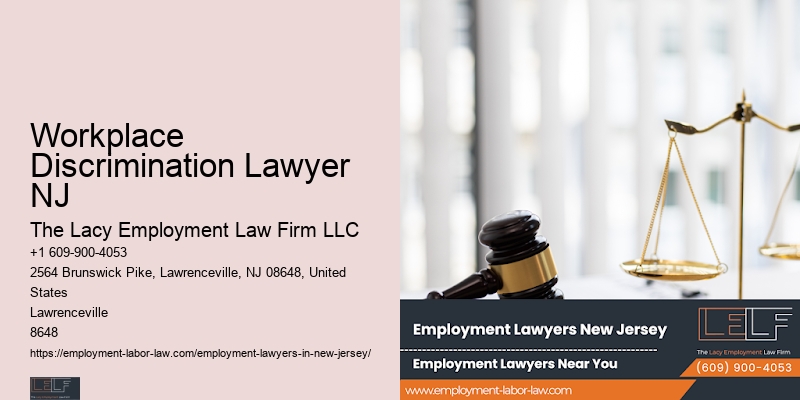 Workplace Discrimination Lawyer NJ Workplace Attorney