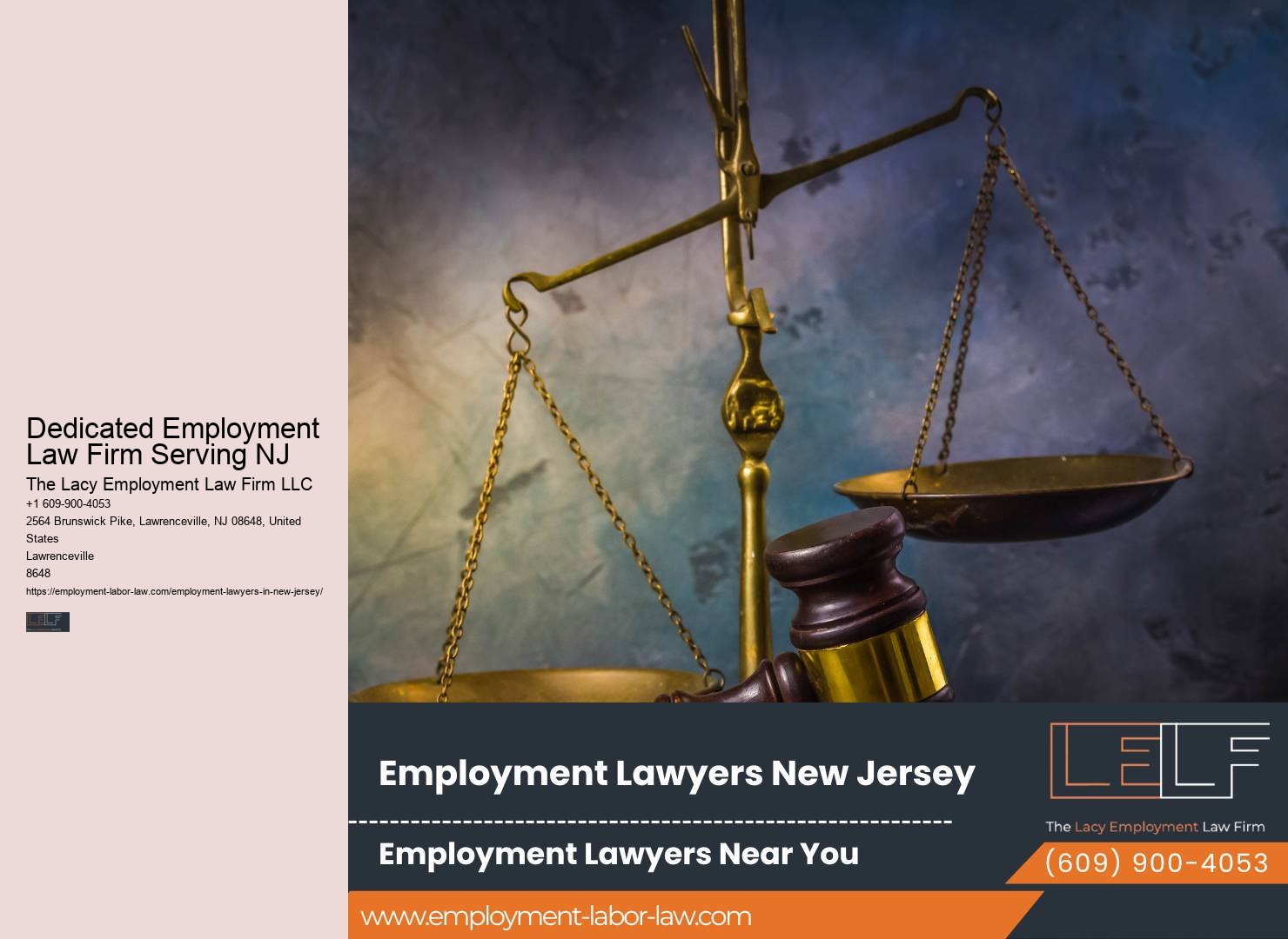 NJ employment law firm