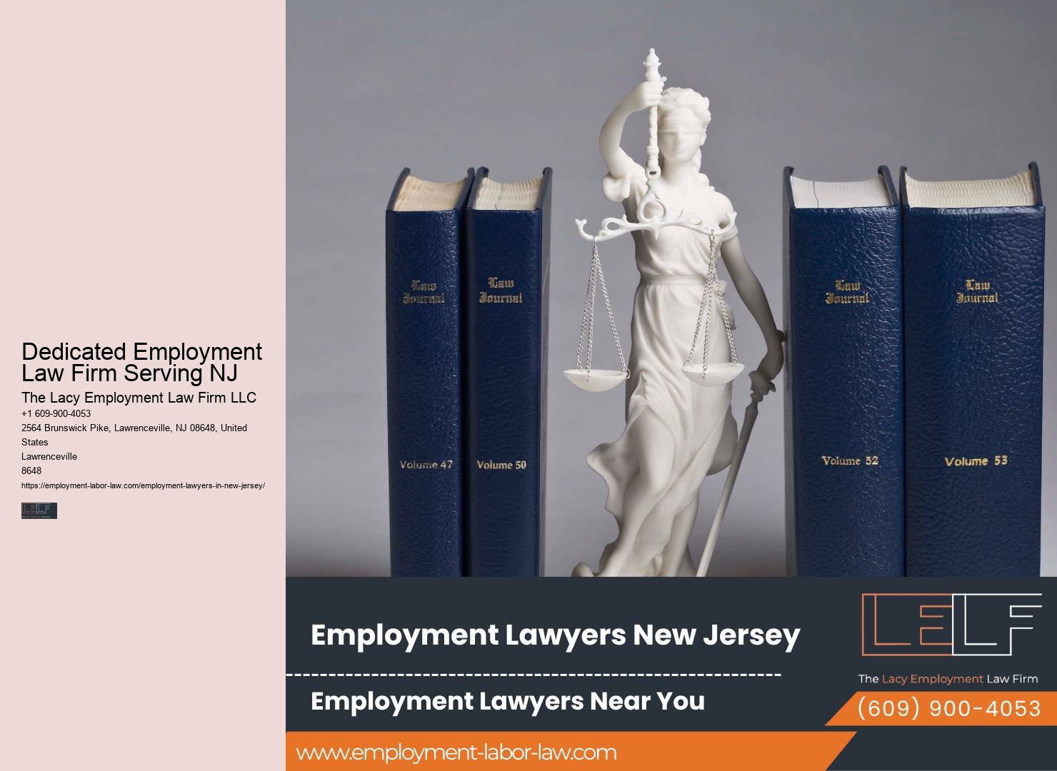 Trusted Employment Law Firm in New Jersey