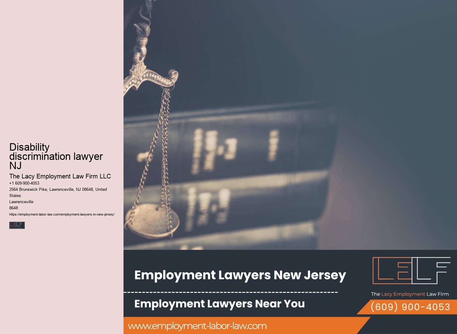 Legal aid for NJ retaliation lawsuits