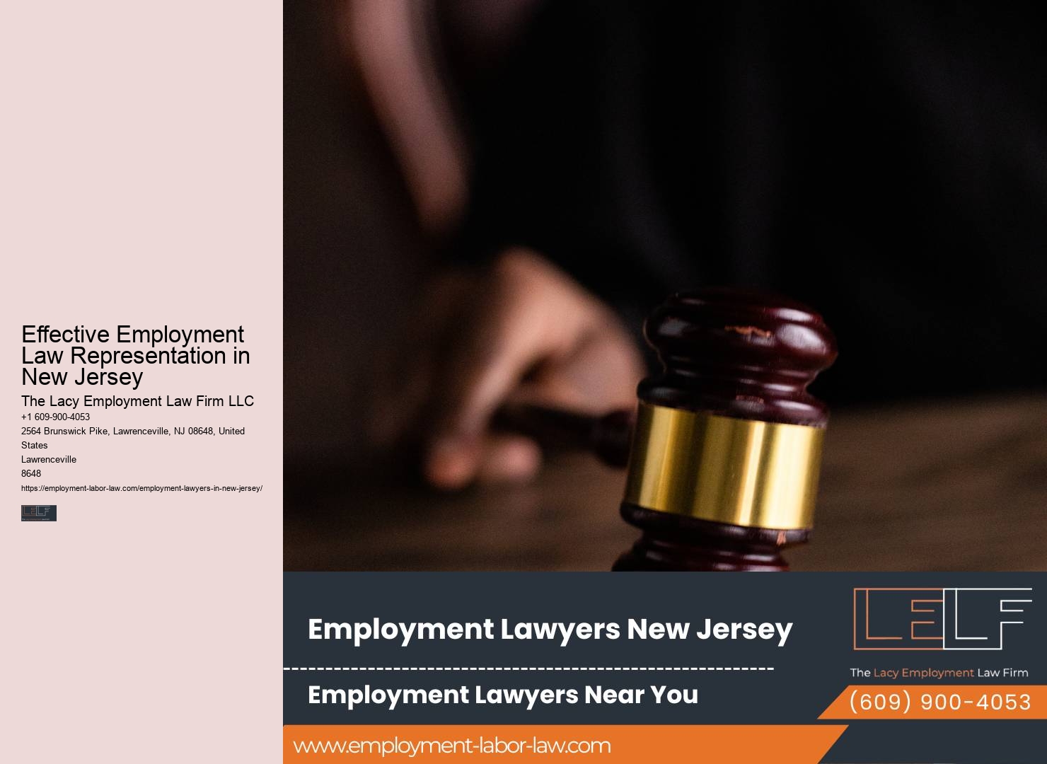 NJ Employment Lawyers for Workplace Regulations