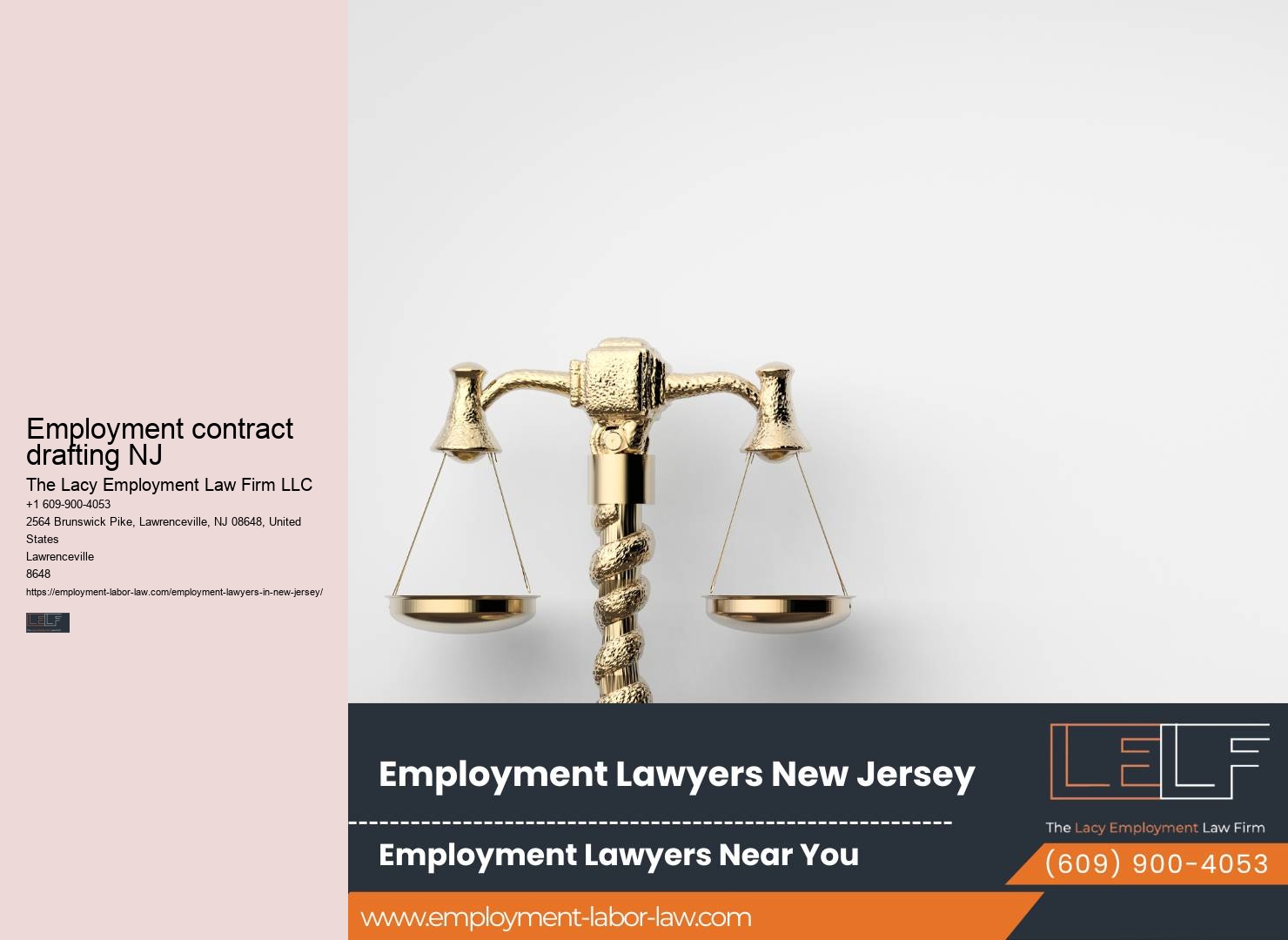 Employment contract drafting NJ