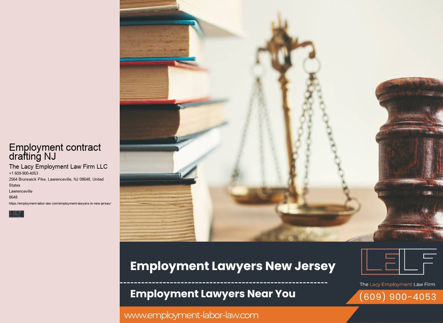 Employment law firms in NJ