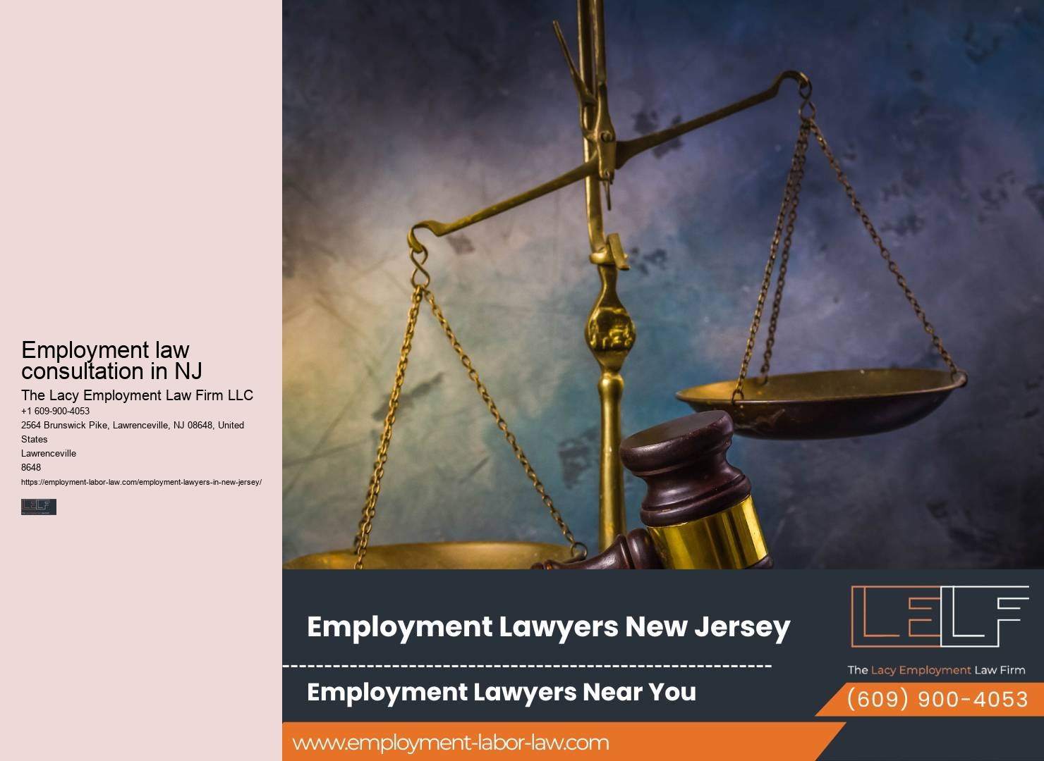 Reliable Employment Law Advice in NJ