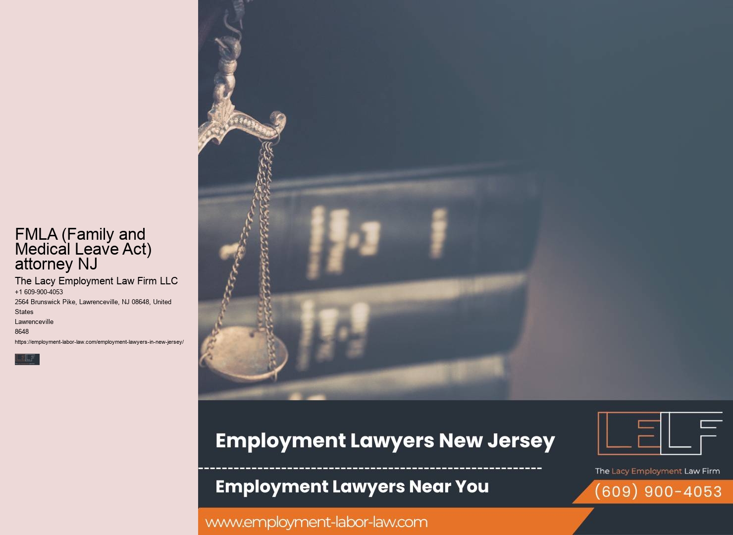 NJ Employment Law Firm for Severance Agreements