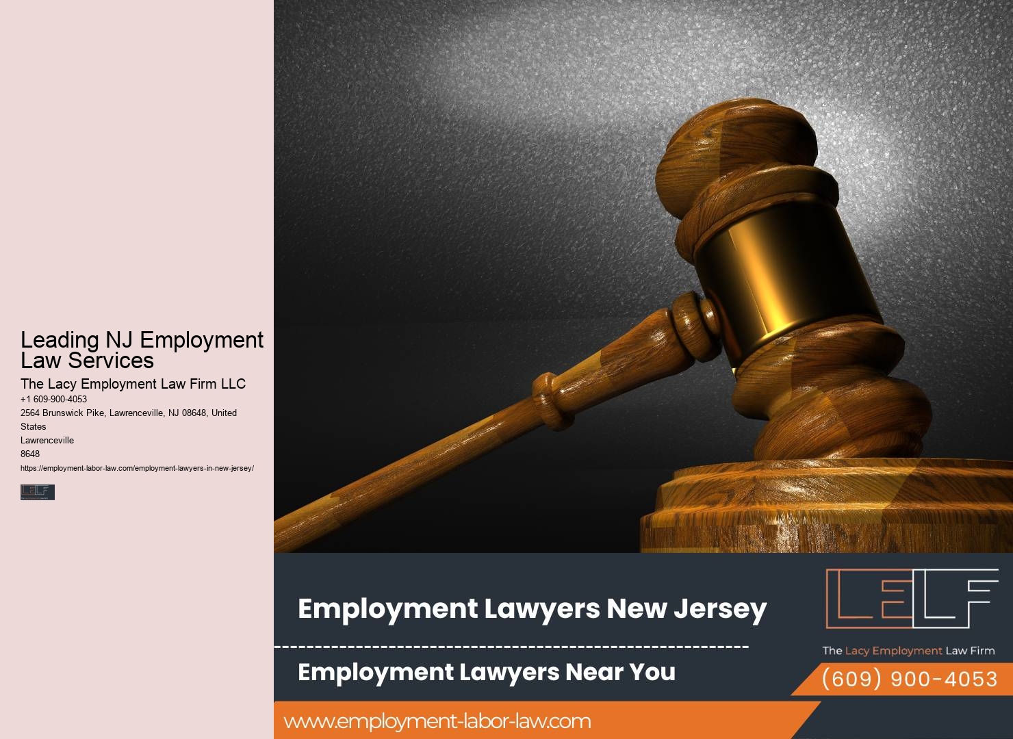 Accessible NJ Employment Lawyers