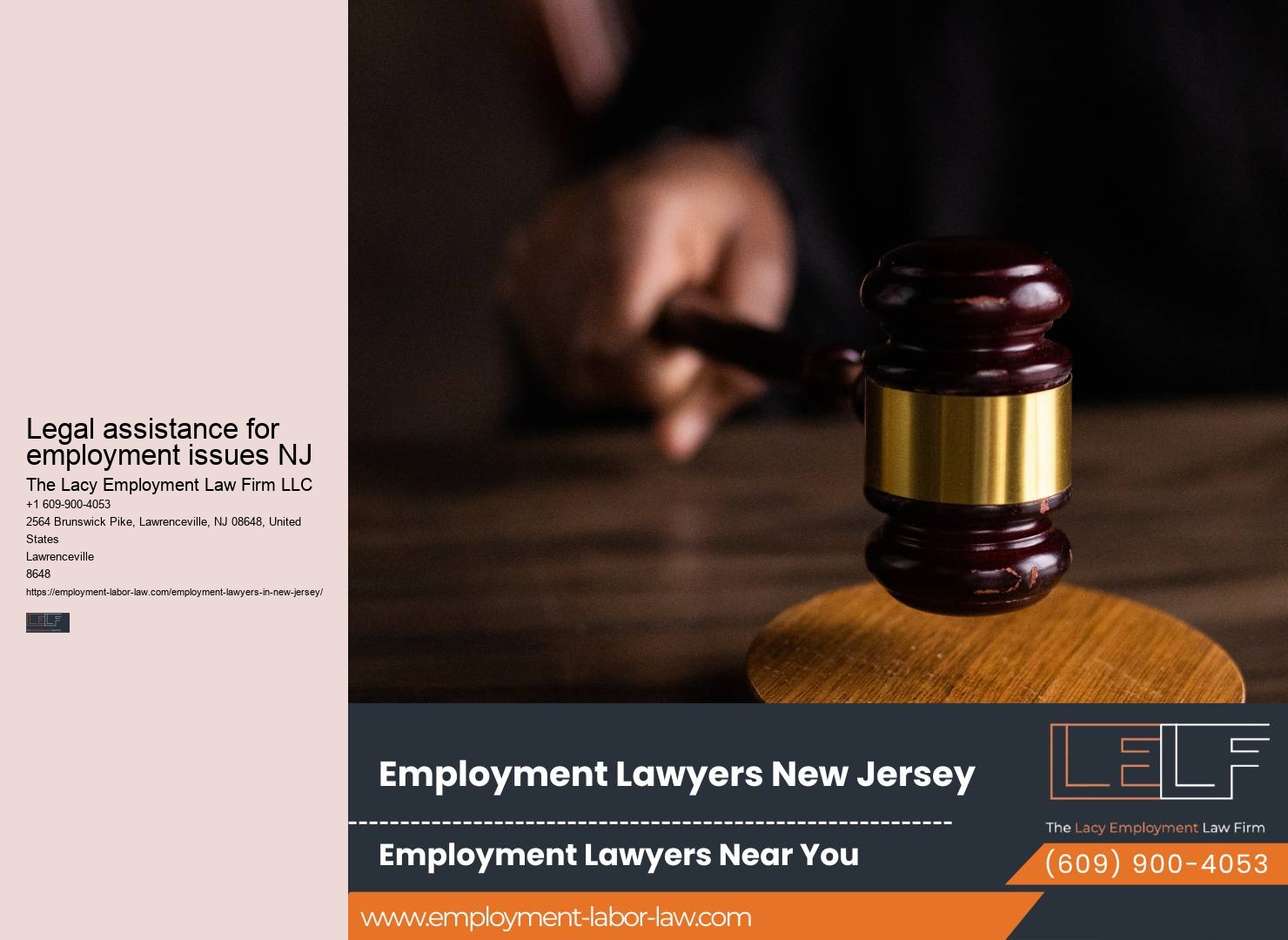 NJ Employment Lawyers for Breach of Contract