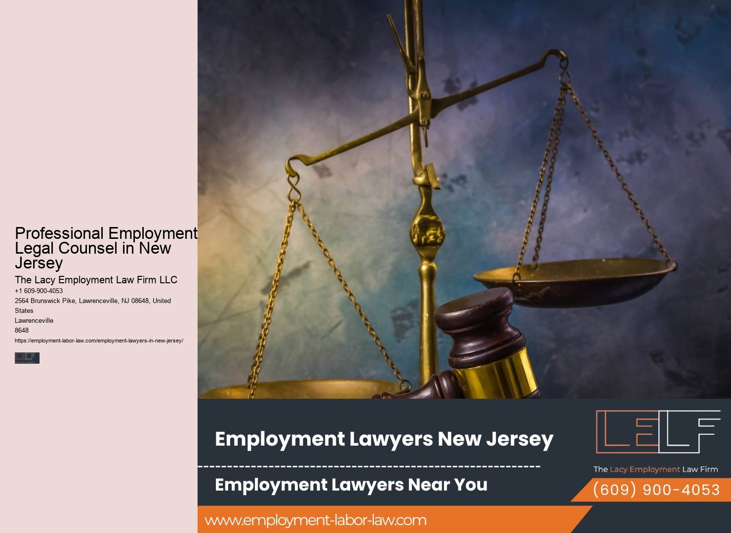 NJ attorneys for harassment claims