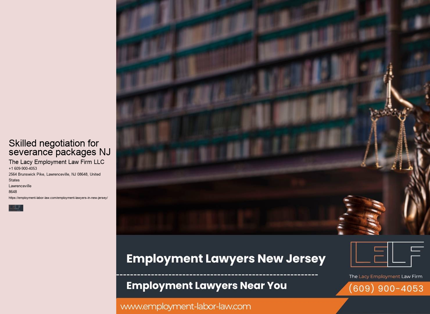 Proven NJ Employment Lawyers