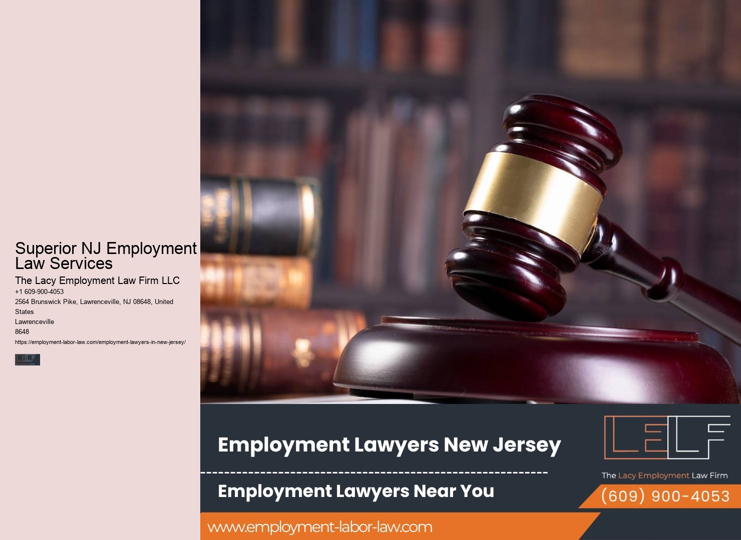 NJ Employment Lawyers for Employer Representation