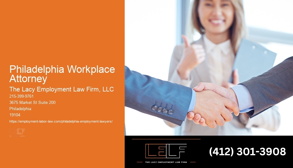 Workplace Legal Representation Philly