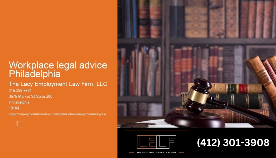 Workplace Legal Assistance Philadelphia
