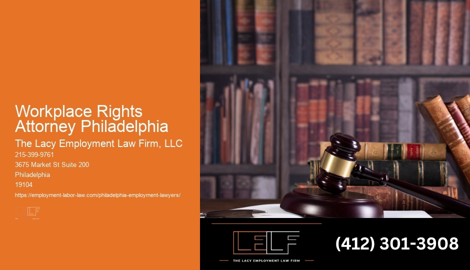 Philadelphia Workplace Dispute Resolution Lawyer