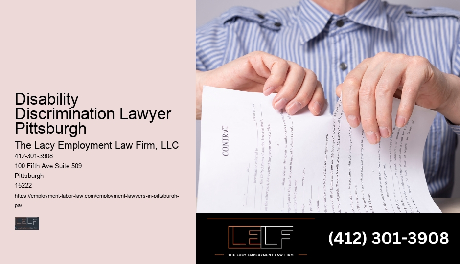 Disability Discrimination Lawyer Pittsburgh Workplace Attorney Near Me