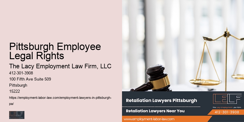Employment law advice Pittsburgh Employee Legal Rights
