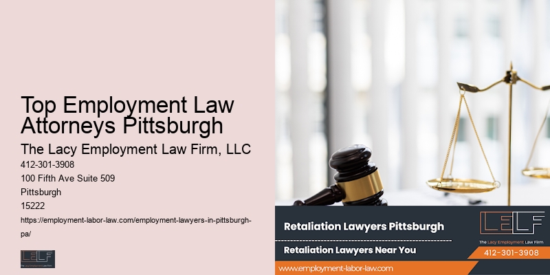 Top Employment Law Attorneys Pittsburgh employment law arbitration