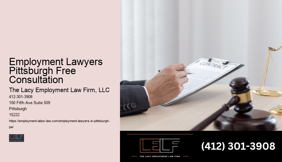 Pittsburgh Employment Law Assistance