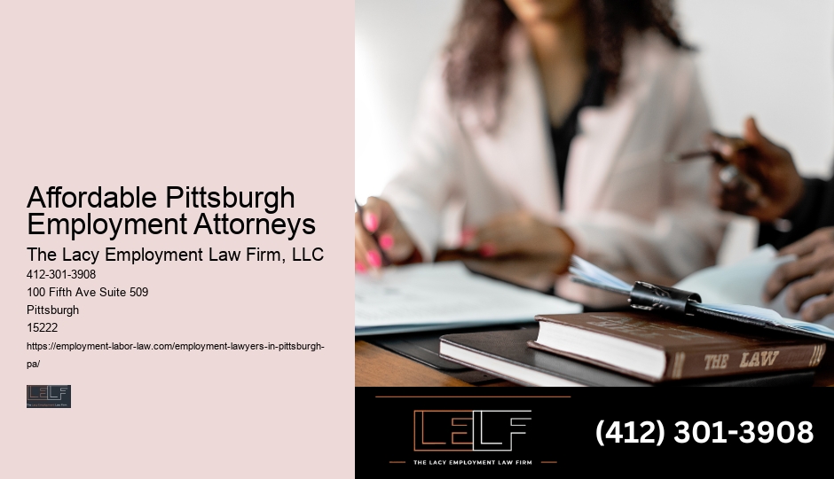 Pittsburgh Workplace Legal Advice