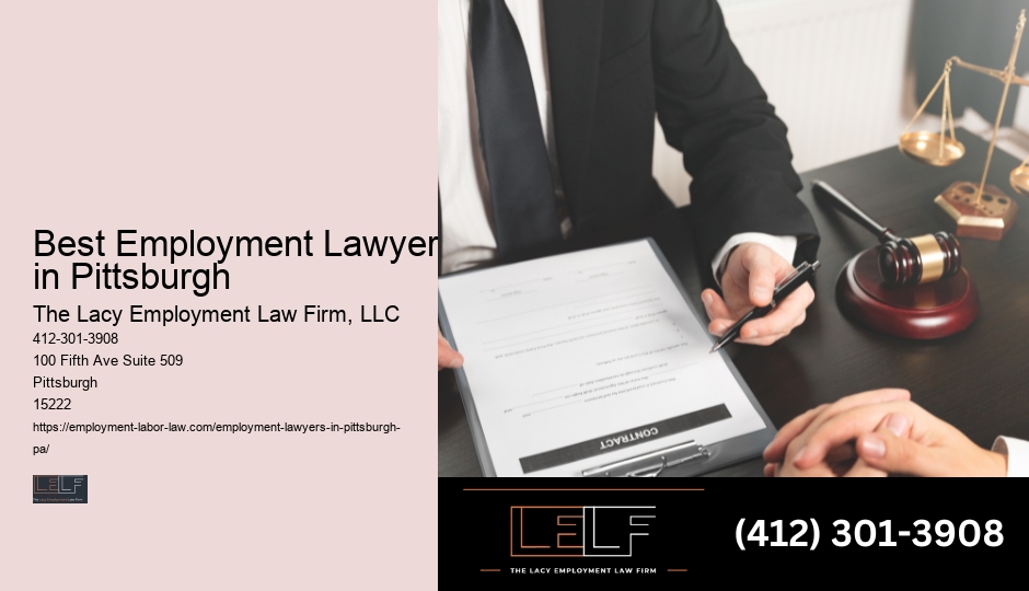 Employment legal services Pittsburgh