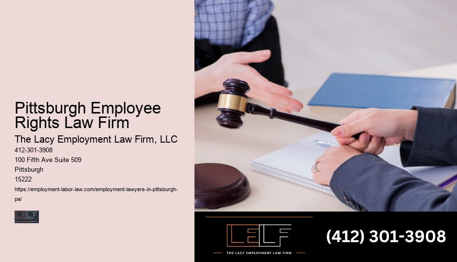 Pittsburgh Employment Law Representation Free