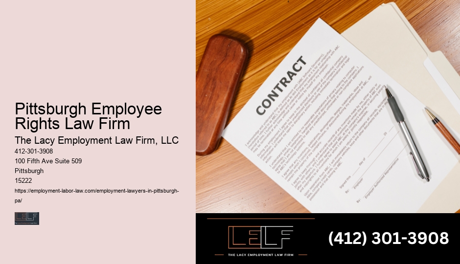 Pittsburgh Employment Law Representation
