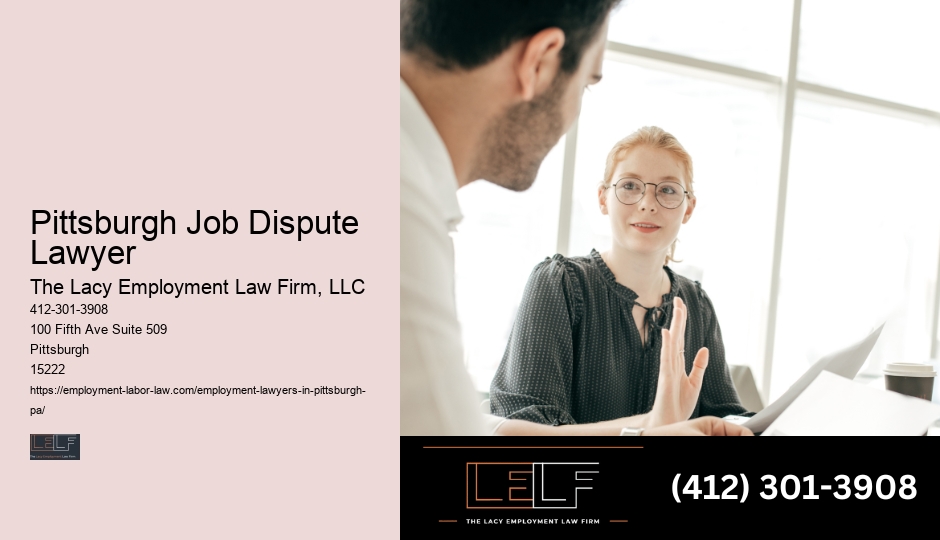 Employment legal services Pittsburgh