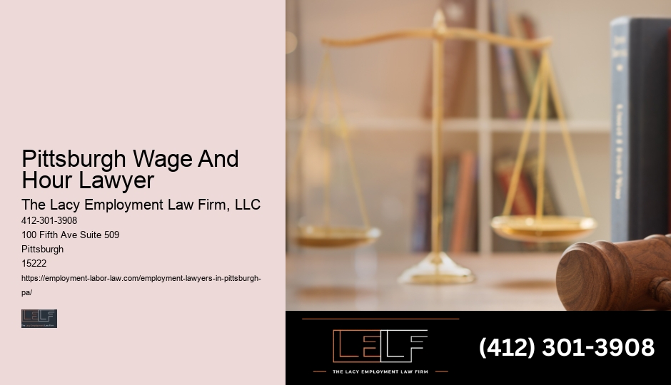 Employment Law Assistance Pittsburgh