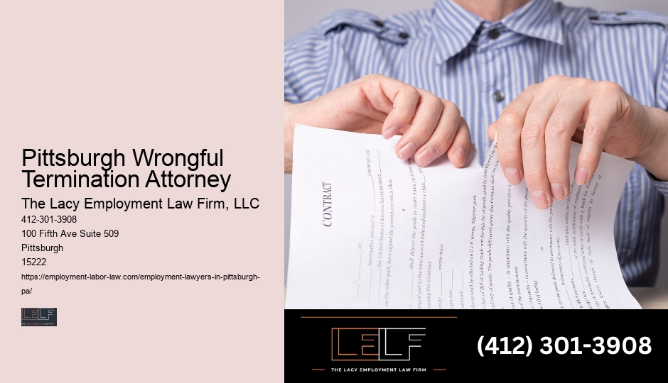 Pittsburgh Job Termination Legal Advisor