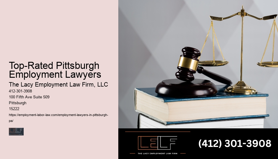 Pittsburgh Employment Law Attorney Services